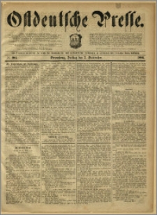 Ostdeutsche Presse. J. 10, 1886, nr 204