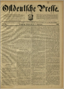 Ostdeutsche Presse. J. 10, 1886, nr 205