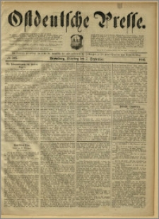 Ostdeutsche Presse. J. 10, 1886, nr 207