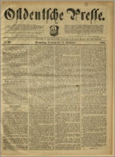 Ostdeutsche Presse. J. 10, 1886, nr 219