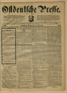 Ostdeutsche Presse. J. 10, 1886, nr 224