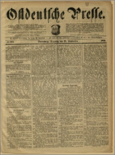 Ostdeutsche Presse. J. 10, 1886, nr 225