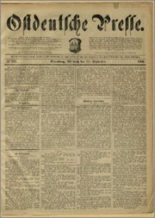 Ostdeutsche Presse. J. 10, 1886, nr 226