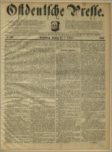 Ostdeutsche Presse. J. 10, 1886, nr 230