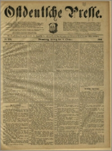 Ostdeutsche Presse. J. 10, 1886, nr 234