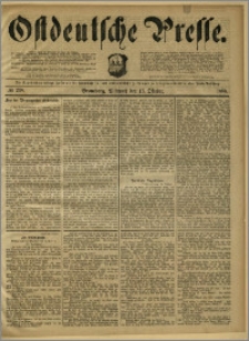 Ostdeutsche Presse. J. 10, 1886, nr 238