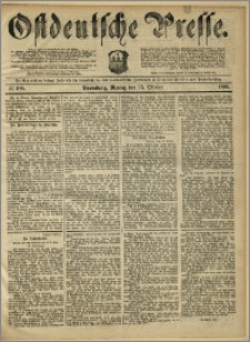 Ostdeutsche Presse. J. 10, 1886, nr 248