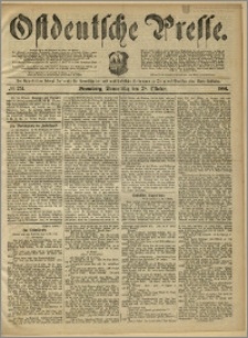 Ostdeutsche Presse. J. 10, 1886, nr 251