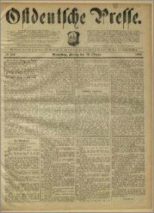 Ostdeutsche Presse. J. 10, 1886, nr 252