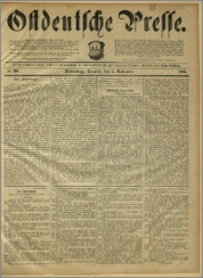 Ostdeutsche Presse. J. 10, 1886, nr 261