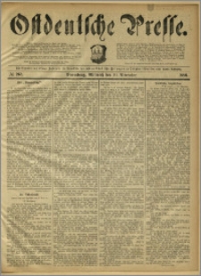 Ostdeutsche Presse. J. 10, 1886, nr 262