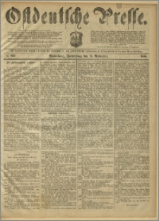 Ostdeutsche Presse. J. 10, 1886, nr 269