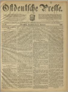 Ostdeutsche Presse. J. 10, 1886, nr 271