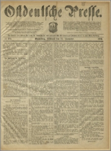 Ostdeutsche Presse. J. 10, 1886, nr 274