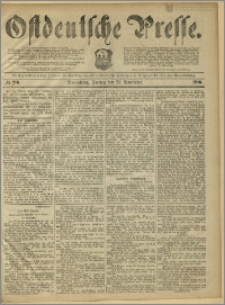 Ostdeutsche Presse. J. 10, 1886, nr 276