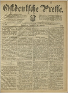 Ostdeutsche Presse. J. 10, 1886, nr 279