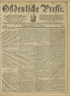 Ostdeutsche Presse. J. 10, 1886, nr 284