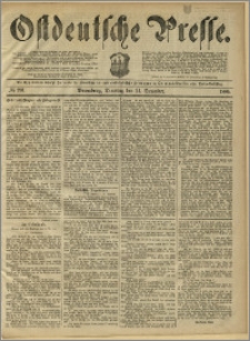 Ostdeutsche Presse. J. 10, 1886, nr 291