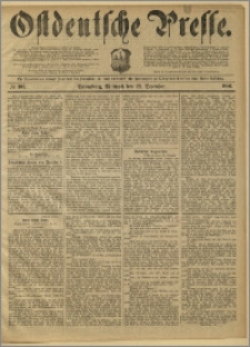 Ostdeutsche Presse. J. 10, 1886, nr 303