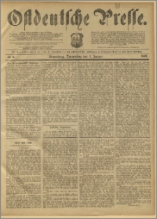 Ostdeutsche Presse. J. 11, 1887, nr 4