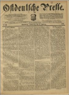 Ostdeutsche Presse. J. 11, 1887, nr 40