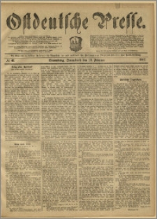 Ostdeutsche Presse. J. 11, 1887, nr 42