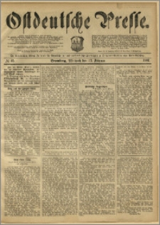 Ostdeutsche Presse. J. 11, 1887, nr 45