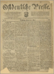 Ostdeutsche Presse. J. 11, 1887, nr 77