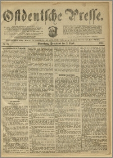 Ostdeutsche Presse. J. 11, 1887, nr 78