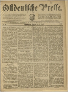 Ostdeutsche Presse. J. 11, 1887, nr 79