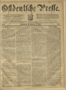 Ostdeutsche Presse. J. 11, 1887, nr 85