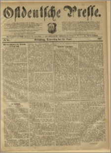 Ostdeutsche Presse. J. 11, 1887, nr 86
