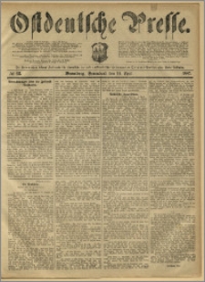 Ostdeutsche Presse. J. 11, 1887, nr 88