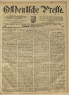 Ostdeutsche Presse. J. 11, 1887, nr 90