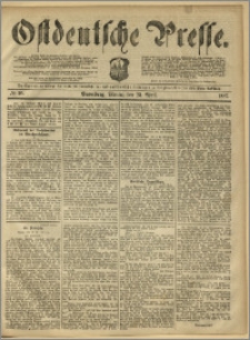 Ostdeutsche Presse. J. 11, 1887, nr 95