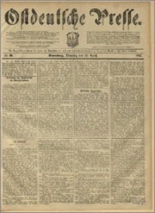 Ostdeutsche Presse. J. 11, 1887, nr 96