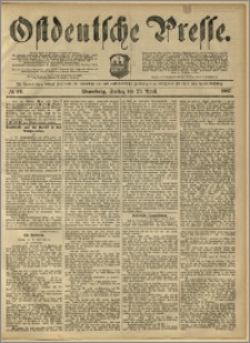 Ostdeutsche Presse. J. 11, 1887, nr 99