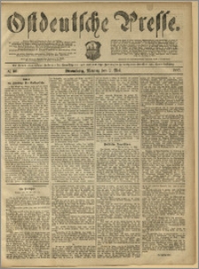 Ostdeutsche Presse. J. 11, 1887, nr 101