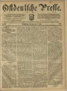 Ostdeutsche Presse. J. 11, 1887, nr 102