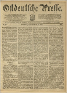 Ostdeutsche Presse. J. 11, 1887, nr 111