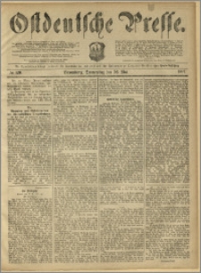 Ostdeutsche Presse. J. 11, 1887, nr 120