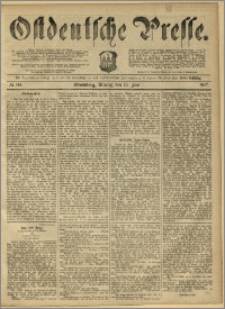 Ostdeutsche Presse. J. 11, 1887, nr 134