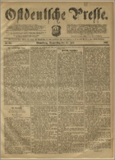 Ostdeutsche Presse. J. 11, 1887, nr 161