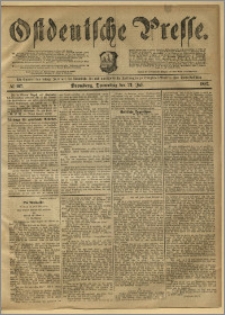Ostdeutsche Presse. J. 11, 1887, nr 167