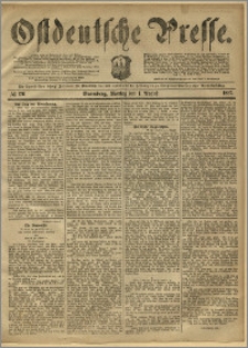 Ostdeutsche Presse. J. 11, 1887, nr 176
