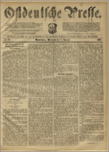 Ostdeutsche Presse. J. 11, 1887, nr 178