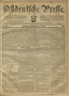 Ostdeutsche Presse. J. 11, 1887, nr 179