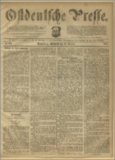 Ostdeutsche Presse. J. 11, 1887, nr 184