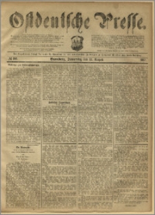 Ostdeutsche Presse. J. 11, 1887, nr 185