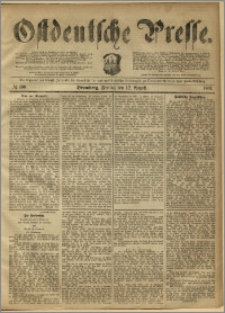 Ostdeutsche Presse. J. 11, 1887, nr 186